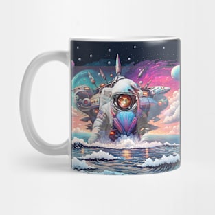 Astronaut Spaceship Mug